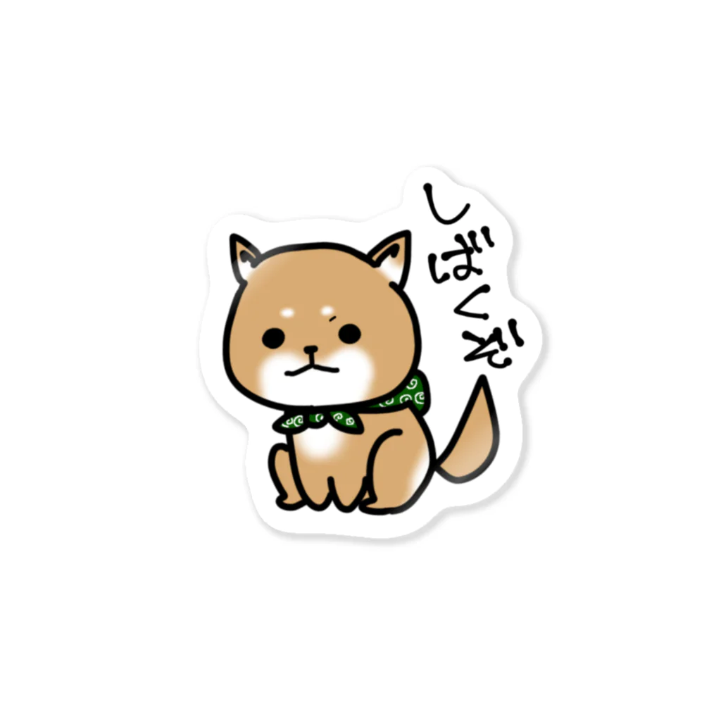 もものはな屋のしばいぬ Sticker