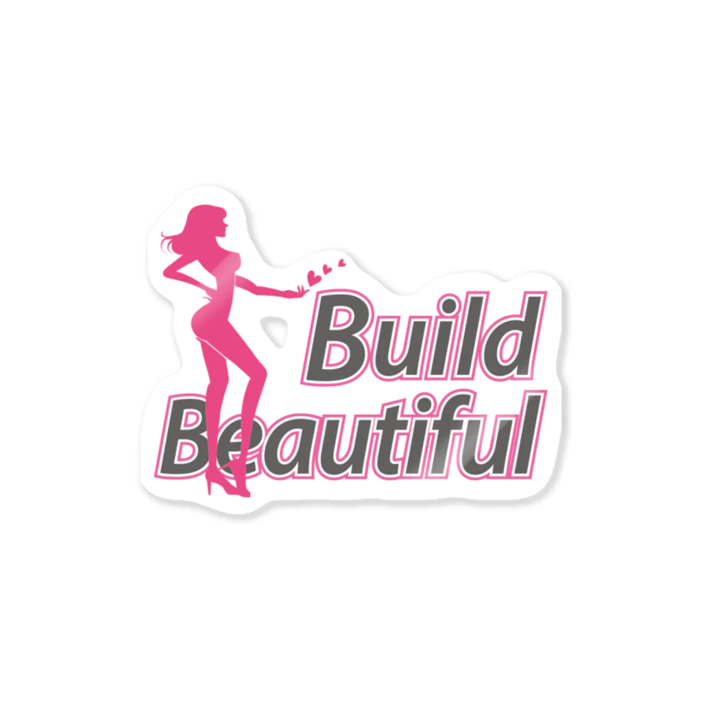 リカクリエイトのBuildbeautiful2 Sticker