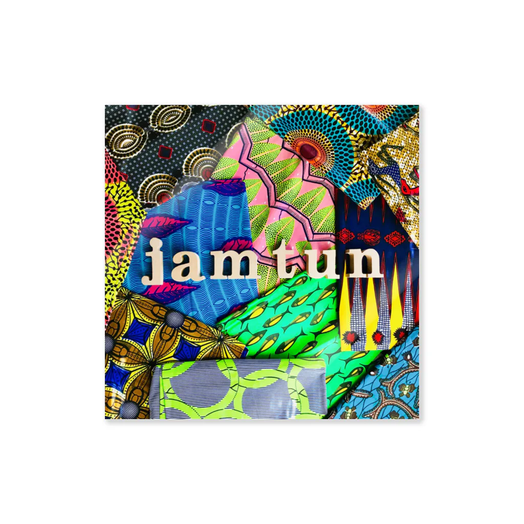 jam tun ジャムタン のジャムタンロゴ写真 Sticker