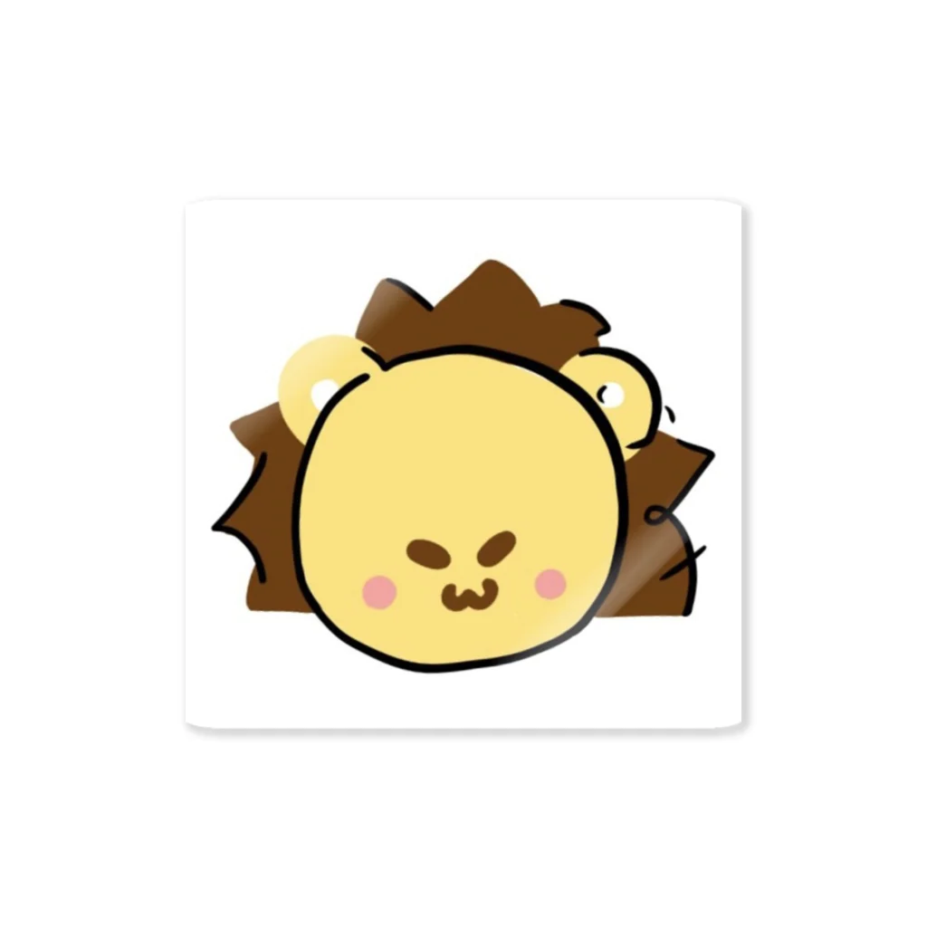 ゆるキャラ屋🐒のふみふみあにまる🦁 ステッカー