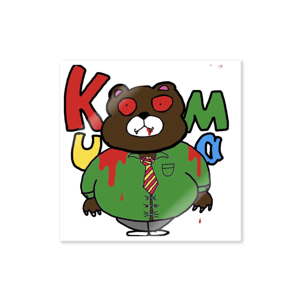 TRAXのクマパイセン Sticker