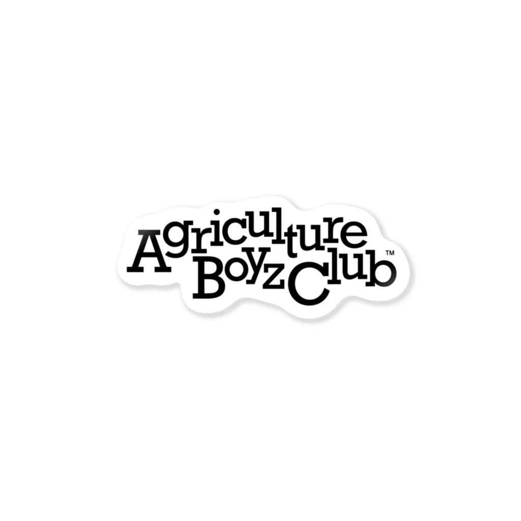 AGRICULTURE BOYZ CLUBのCLUB UNIFORM ステッカー