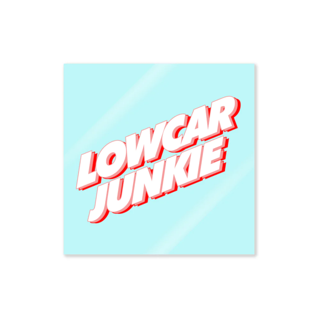 LOWCARJUNKIE ONLINE STORE #LOWCARJUNKIEの#LOWCARJUNKIE "Summer Breeze🏝" Sticker⭐️ 스티커