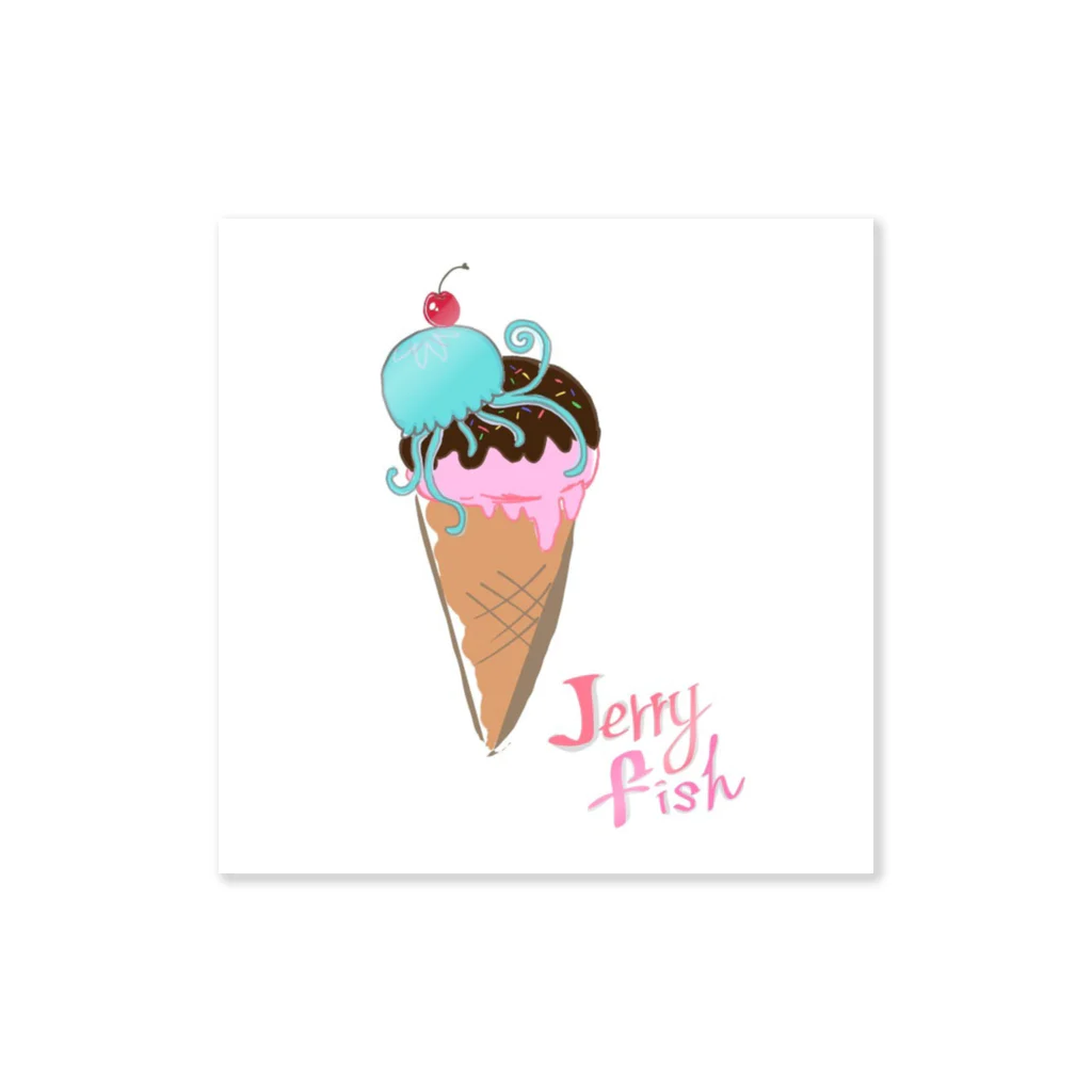 ineko_miyabiのJerryFish ステッカー