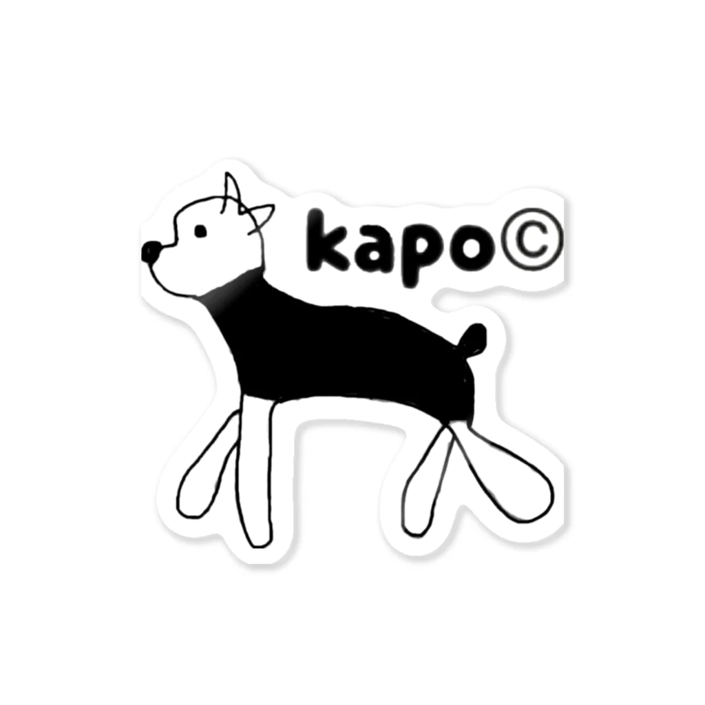 kapo©︎のヨーキーのモンちゃん ステッカー