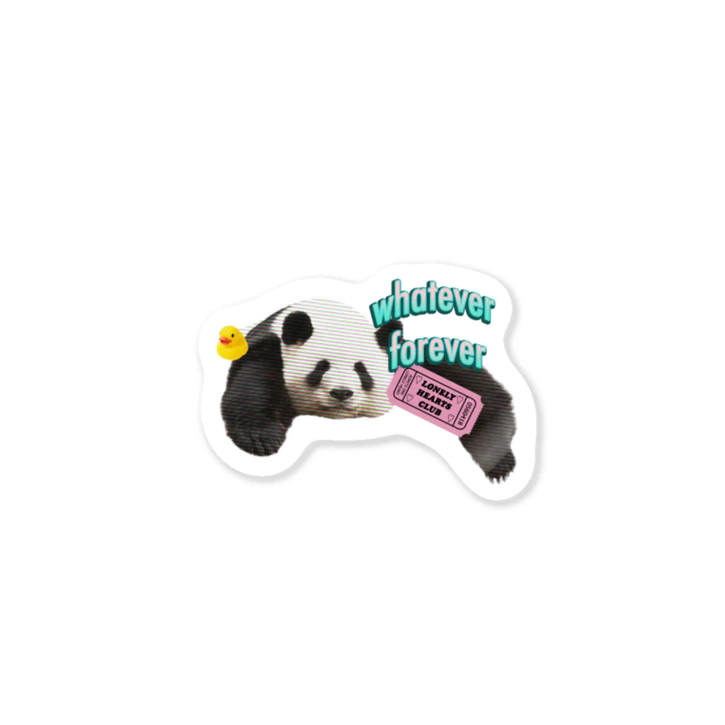 𝙈𝙊𝙈𝙊'𝙨 𝙎𝙝𝙤𝙥のpanda Sticker