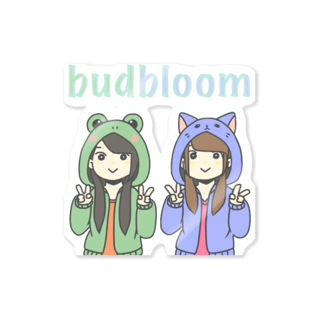 budbloomのbudbloomグッズ ステッカー