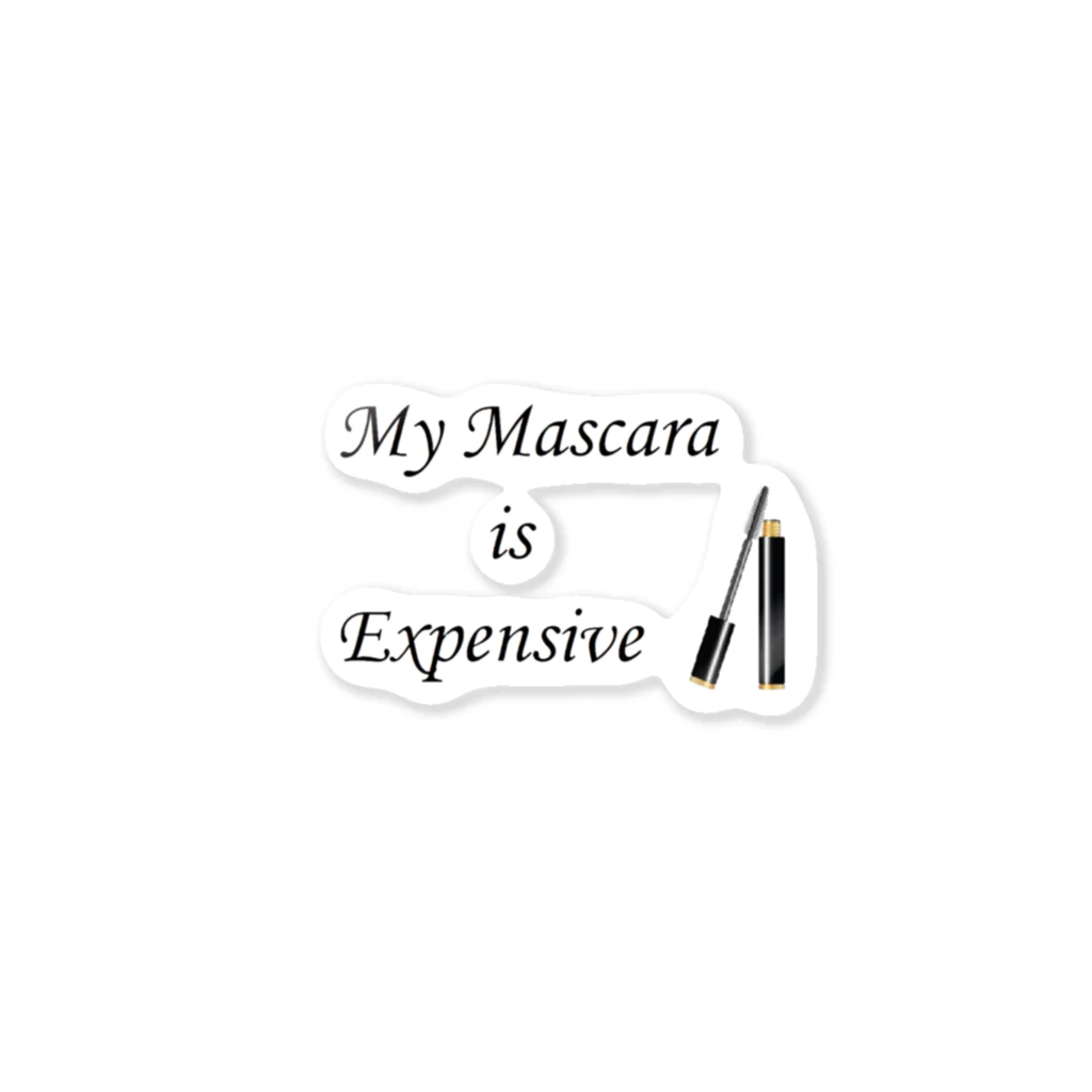 Berry`s BerryのMy Mascara is expensive ステッカー