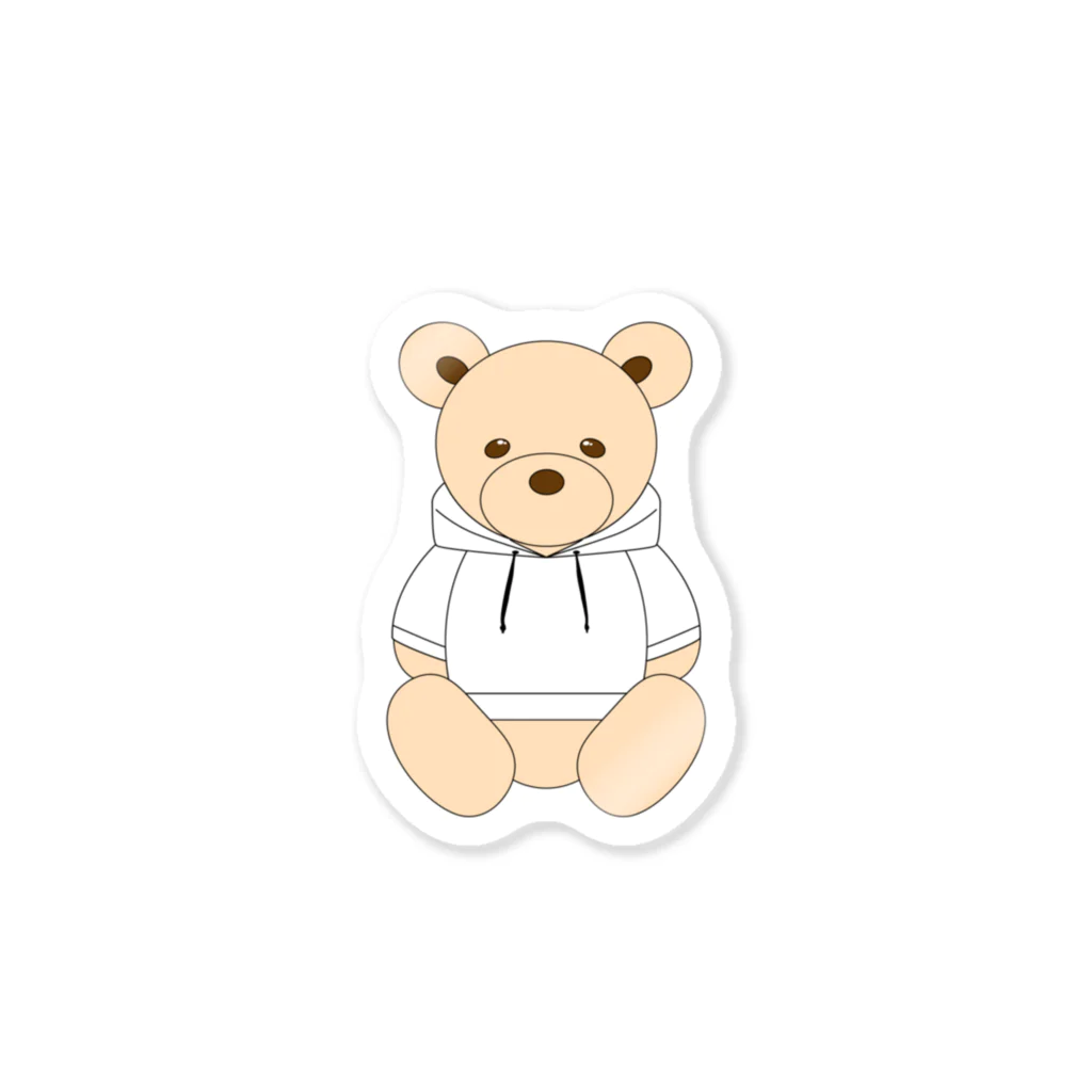 JIYUJIKANのbear Sticker