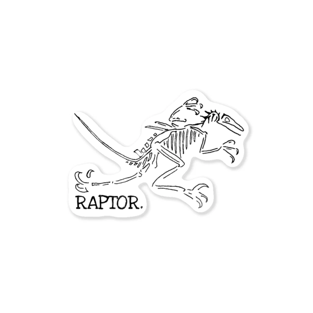 かいとのRAPTOR. ステッカー