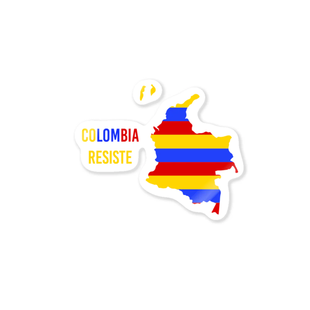 lataltalitaのCOLOMBIA ステッカー