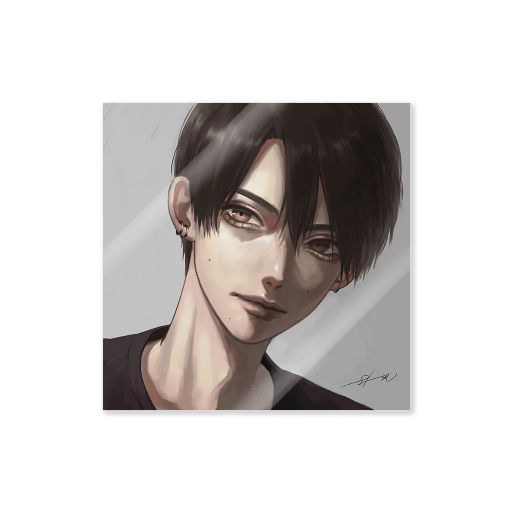 おーちゃんのboy Sticker