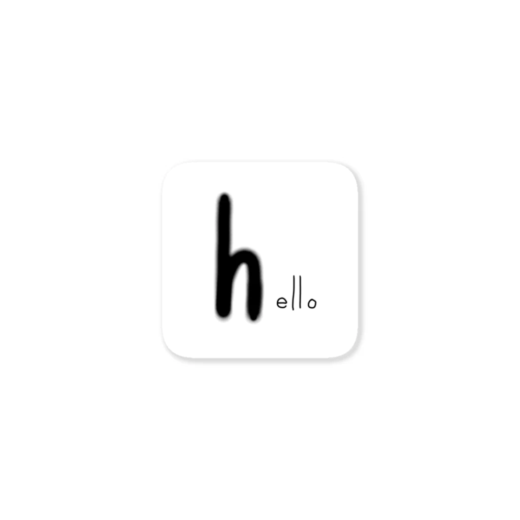 milkchanのhello  Sticker