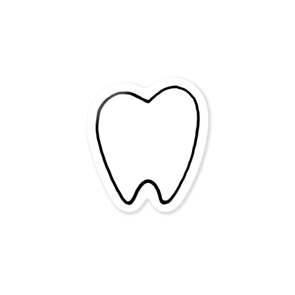 歯科衛生士の母neoの歯は歯の歯 ステッカー