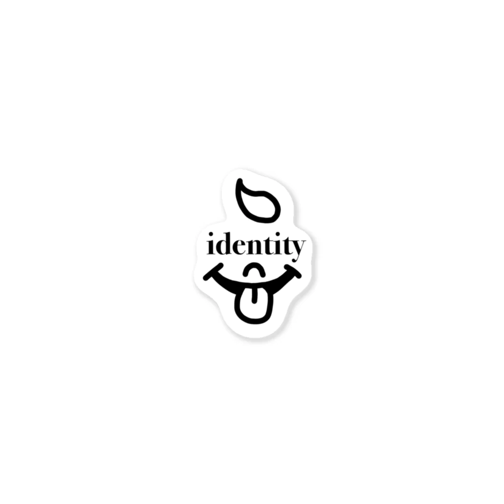 identityのidentity(ベイビーボーイ) Sticker