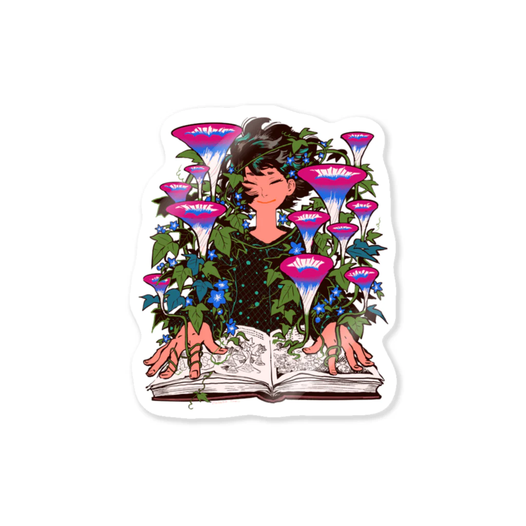 tomidoronのPop-up book『空想植物図鑑』 Sticker