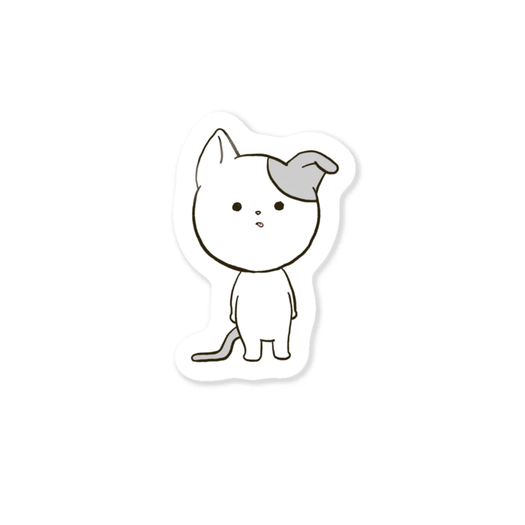 beth（ベス）のベロをしまい忘れたゆるねこ Sticker