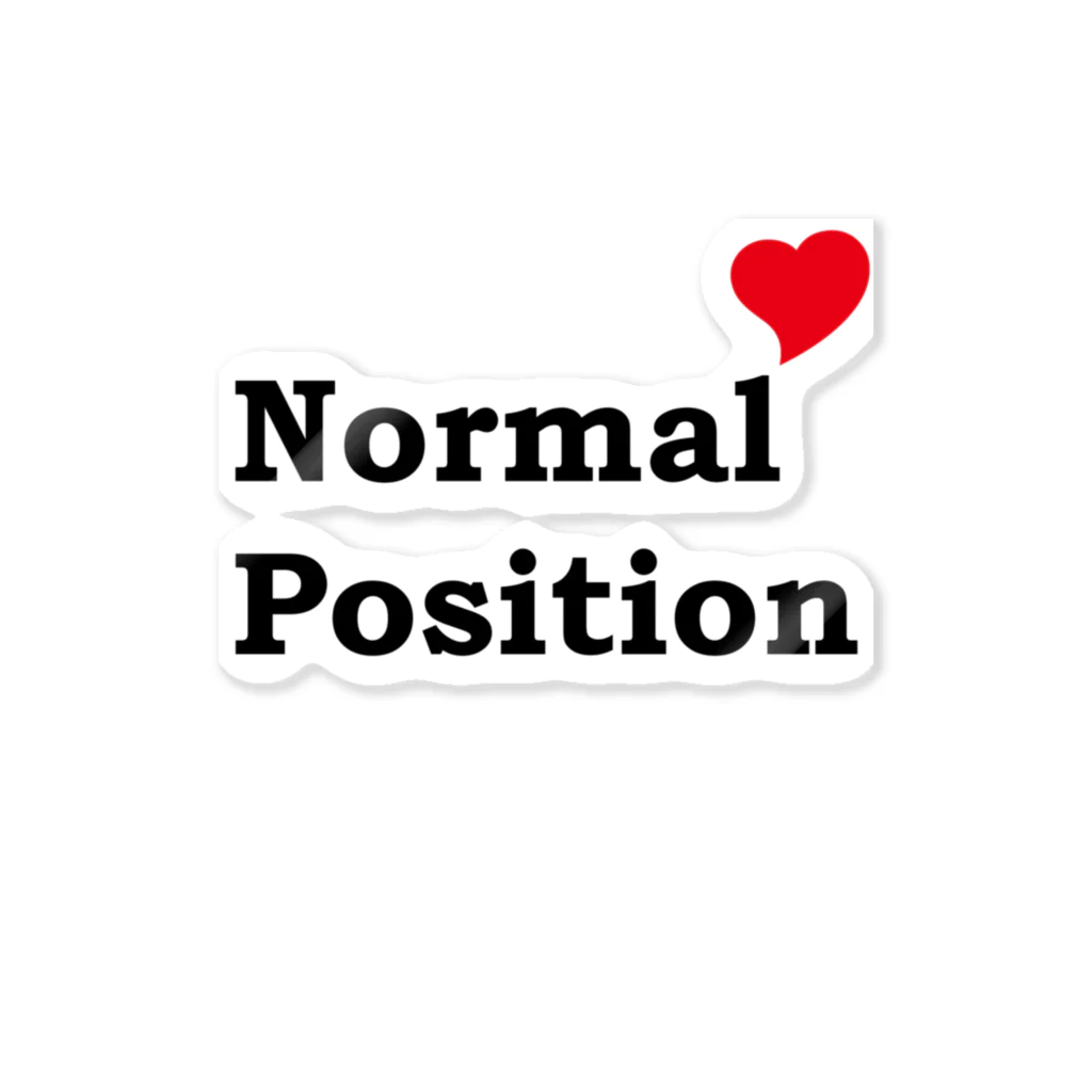スタジオMのNormal Position Sticker