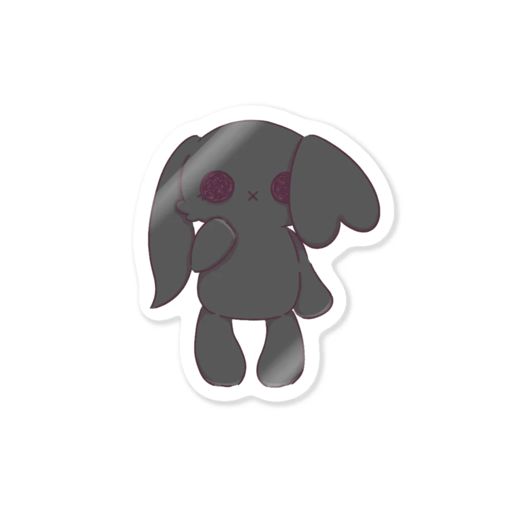 黒うさぎ屋 アイリスのアイリスちゃんのうたっち Sticker