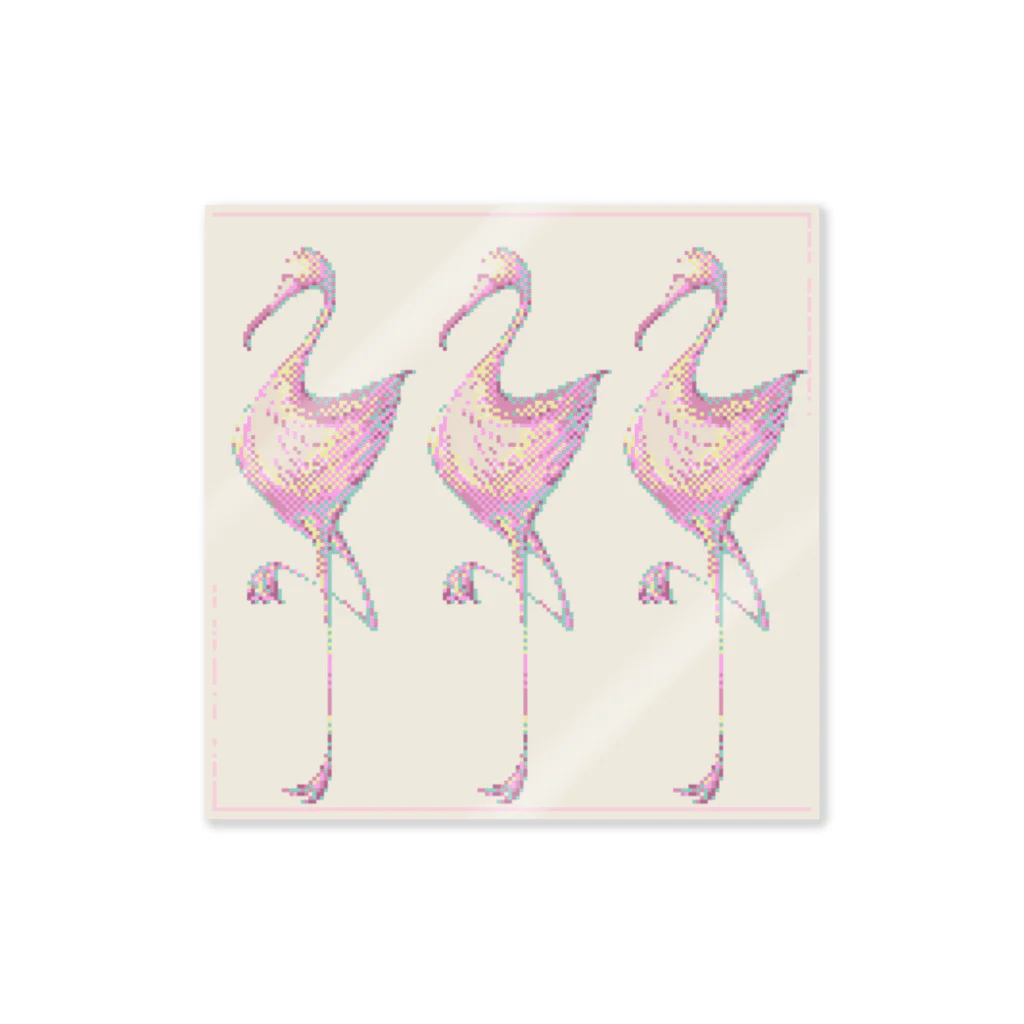 BAD FACTORYのflamingo Sticker