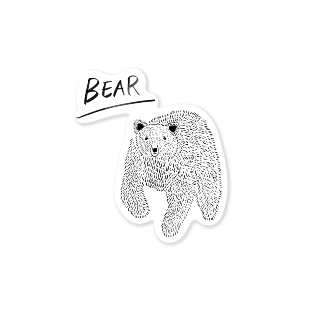 33 STOREのBEAR Sticker