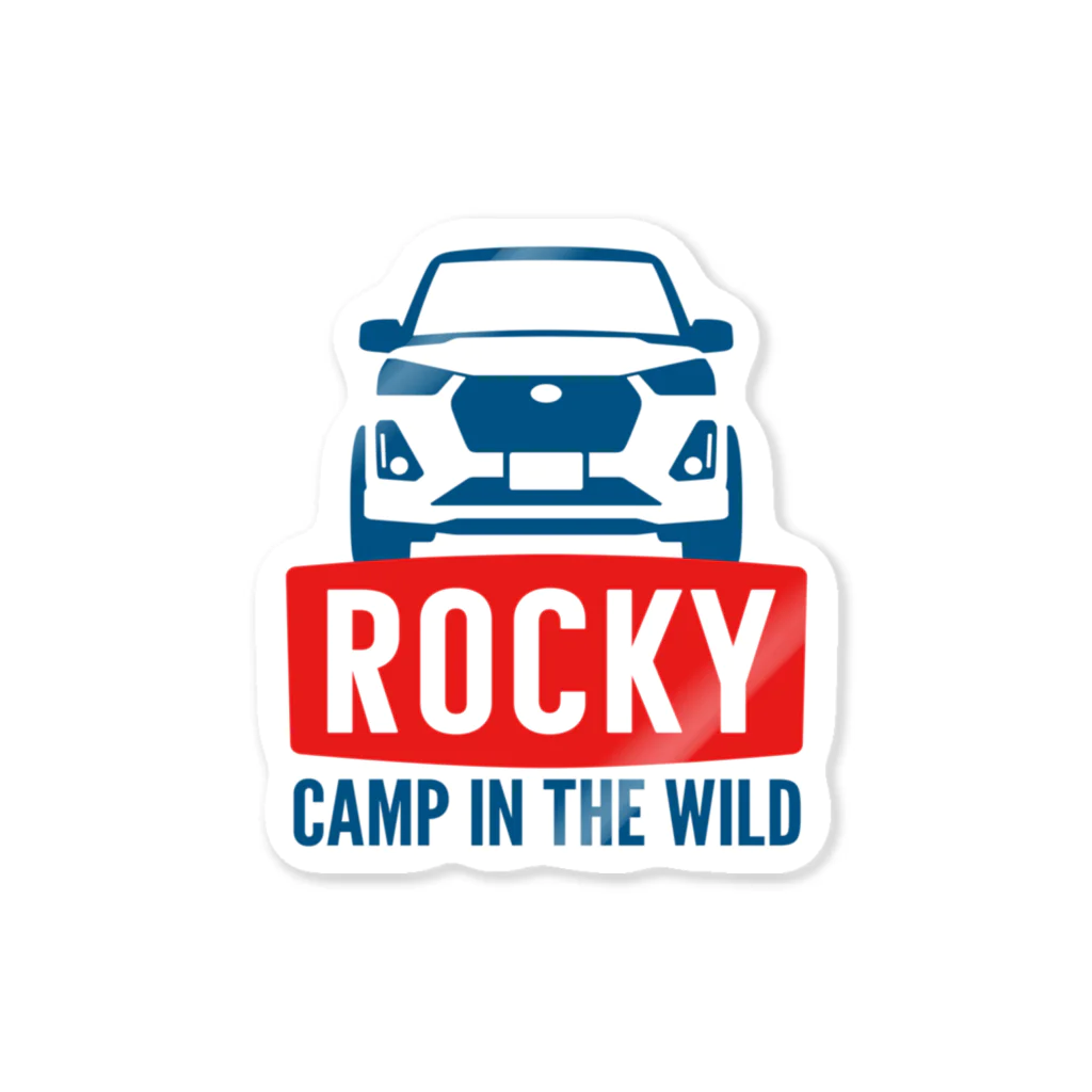 ライズ・ロッキー大好き！のSUV CAMP イラスト ステッカー