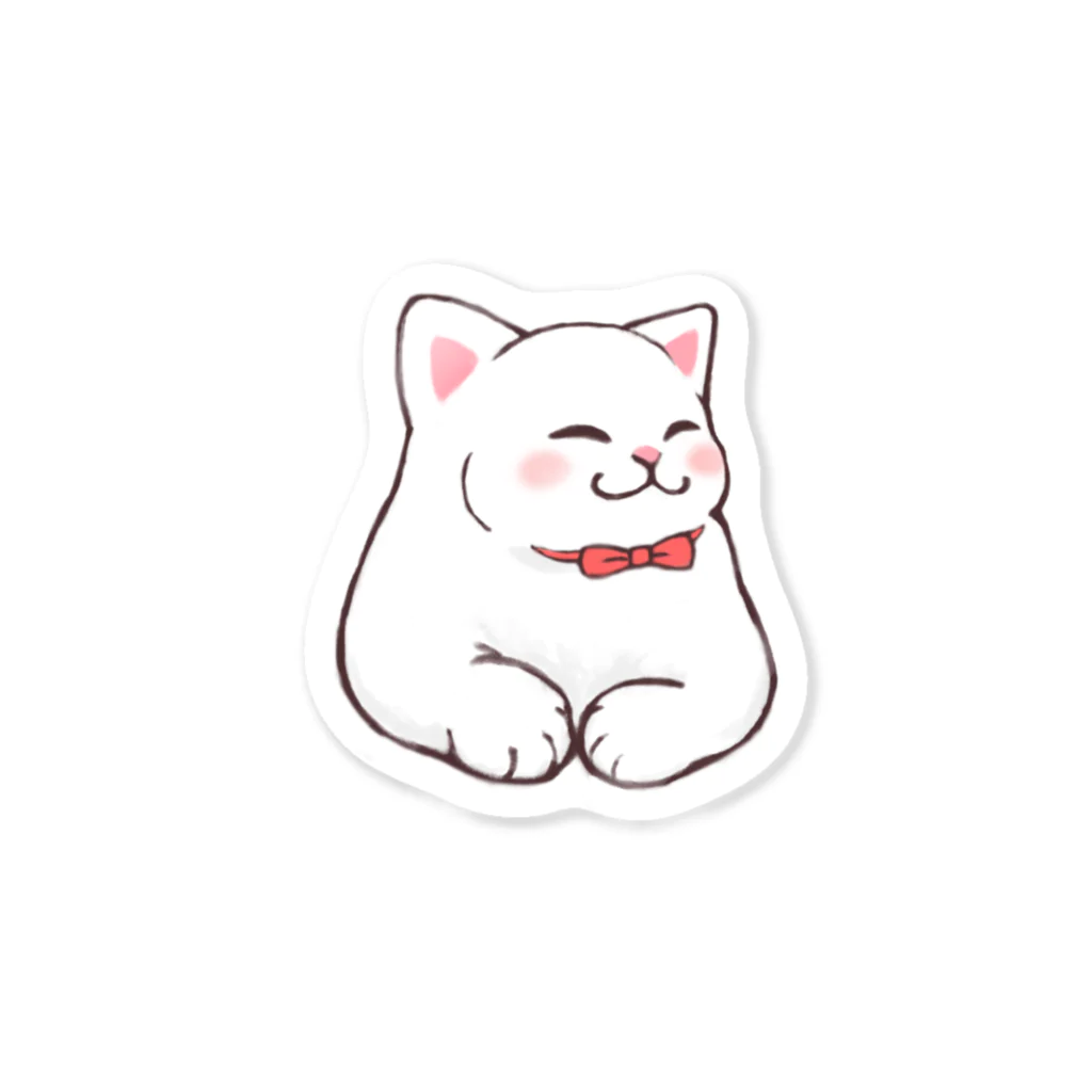 ふわにゃんshopのごきげんにゃんこ Sticker