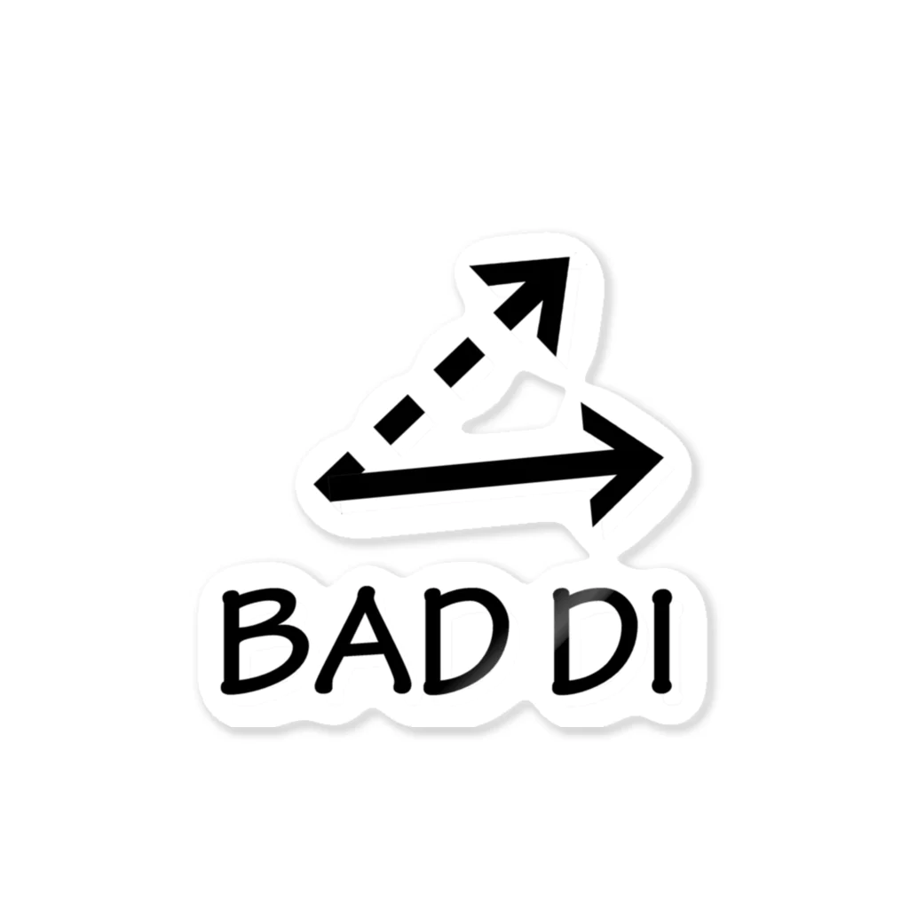 クロマキバレットのBAD DI Sticker