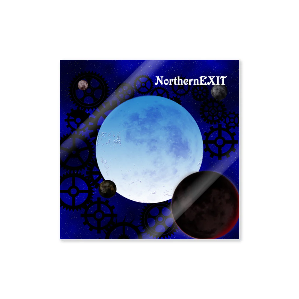 NorthernEXITのicePLANET allVIEW ステッカー