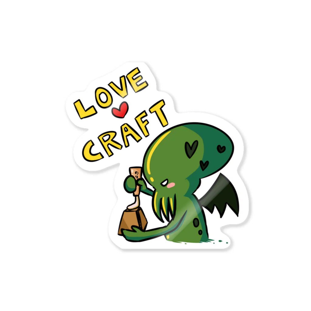 さくらびとのLOVE CRAFT ステッカー