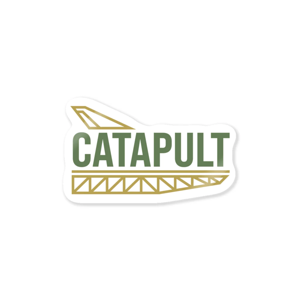 kimchinのカタパルト CATAPULT ロゴ ステッカー