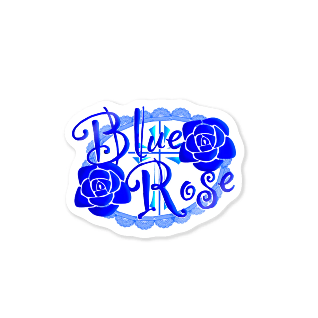 ProjectBlueroseの声劇project   †Bluerose† ステッカー