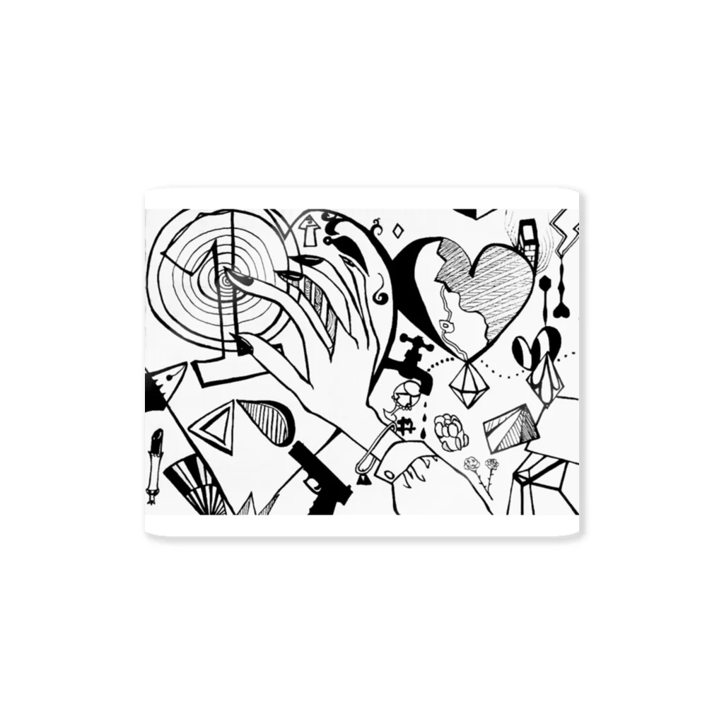 きゃおの「アナタの唯一になりたいワタシ」シリーズ Sticker