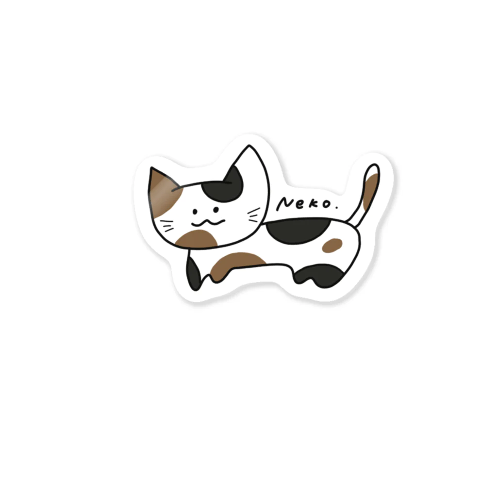 トゥモローメーカーのNeko. Sticker