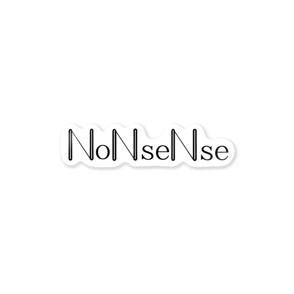 NoNseNseのNoNseNse　LOGO ステッカー