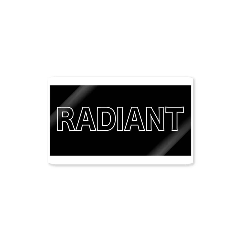 radiantのRADIANT ステッカー