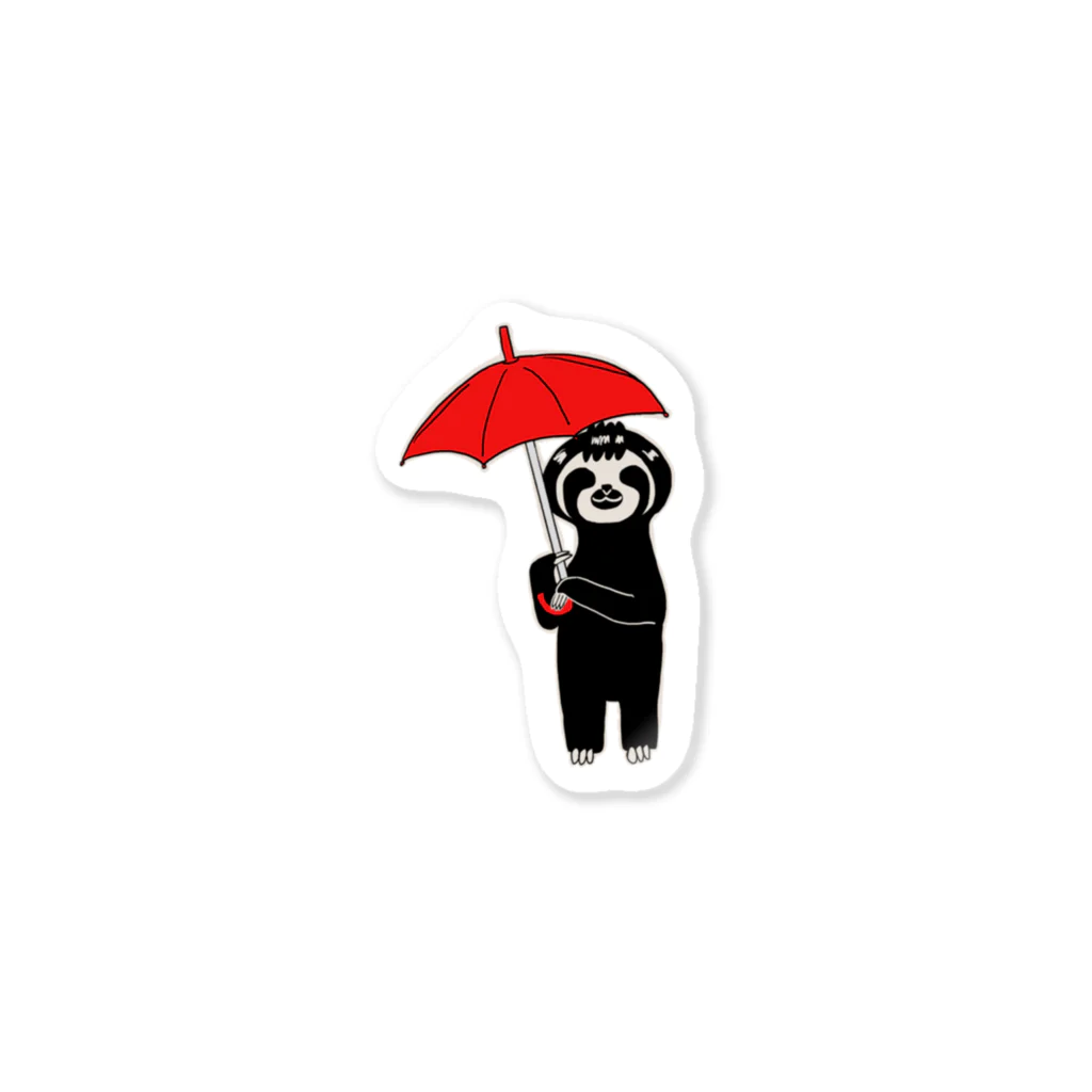 北沢よがの雨の日のぺれぞう Sticker