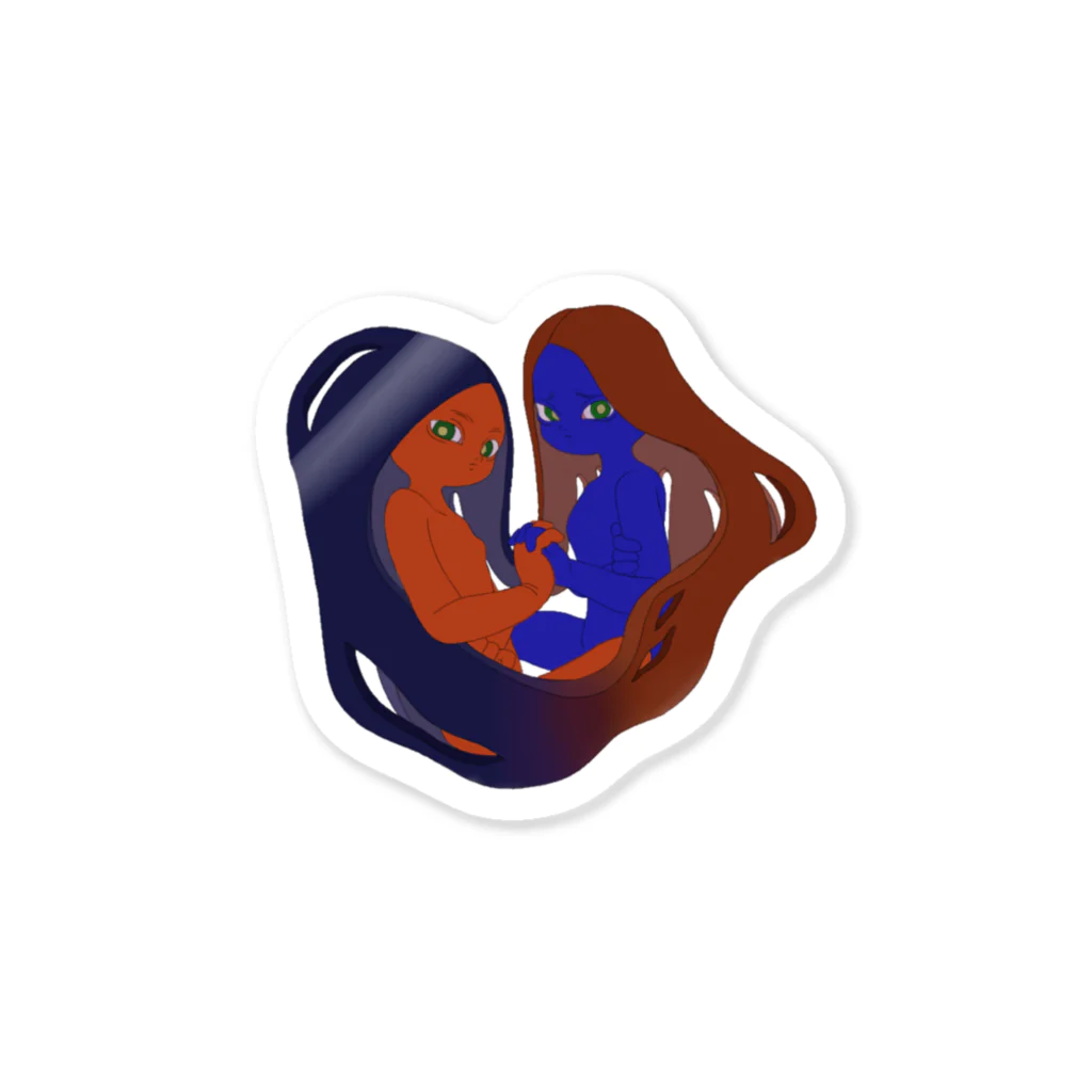 numata_kの循環 Sticker