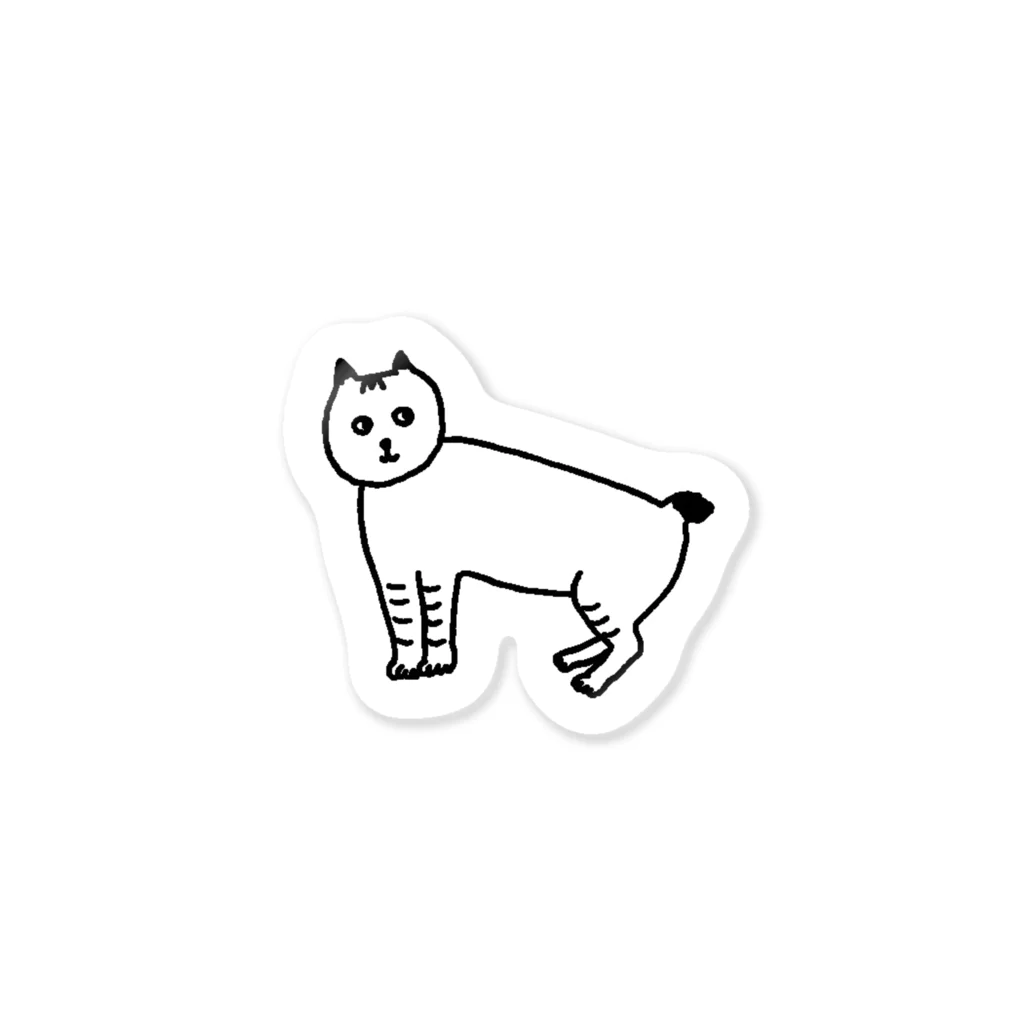 saitoumiyoの猫のなすちゃん Sticker