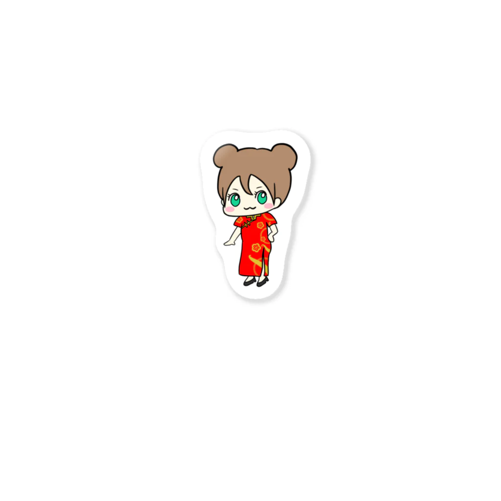 ゆるキャラ屋🐒の中国🇨🇳 Sticker