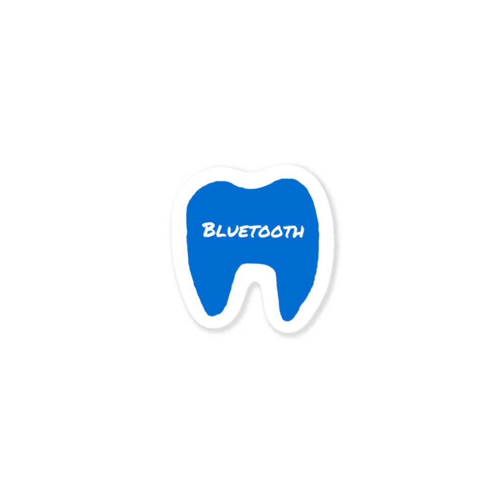 町の牛乳屋さんのBluetooth ステッカー