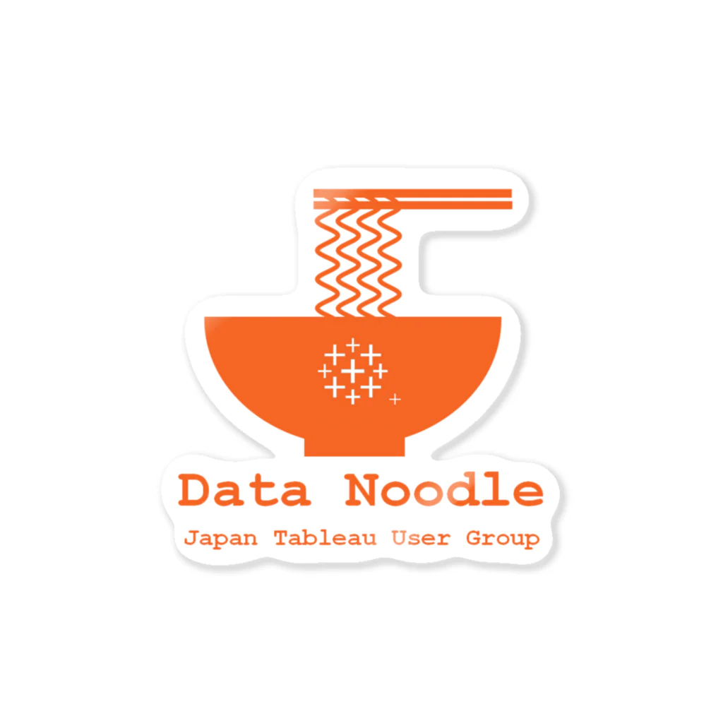 nagnagのData Noodle R Sticker