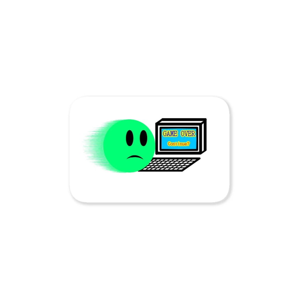 まりもん_がおーのまりもgame Sticker