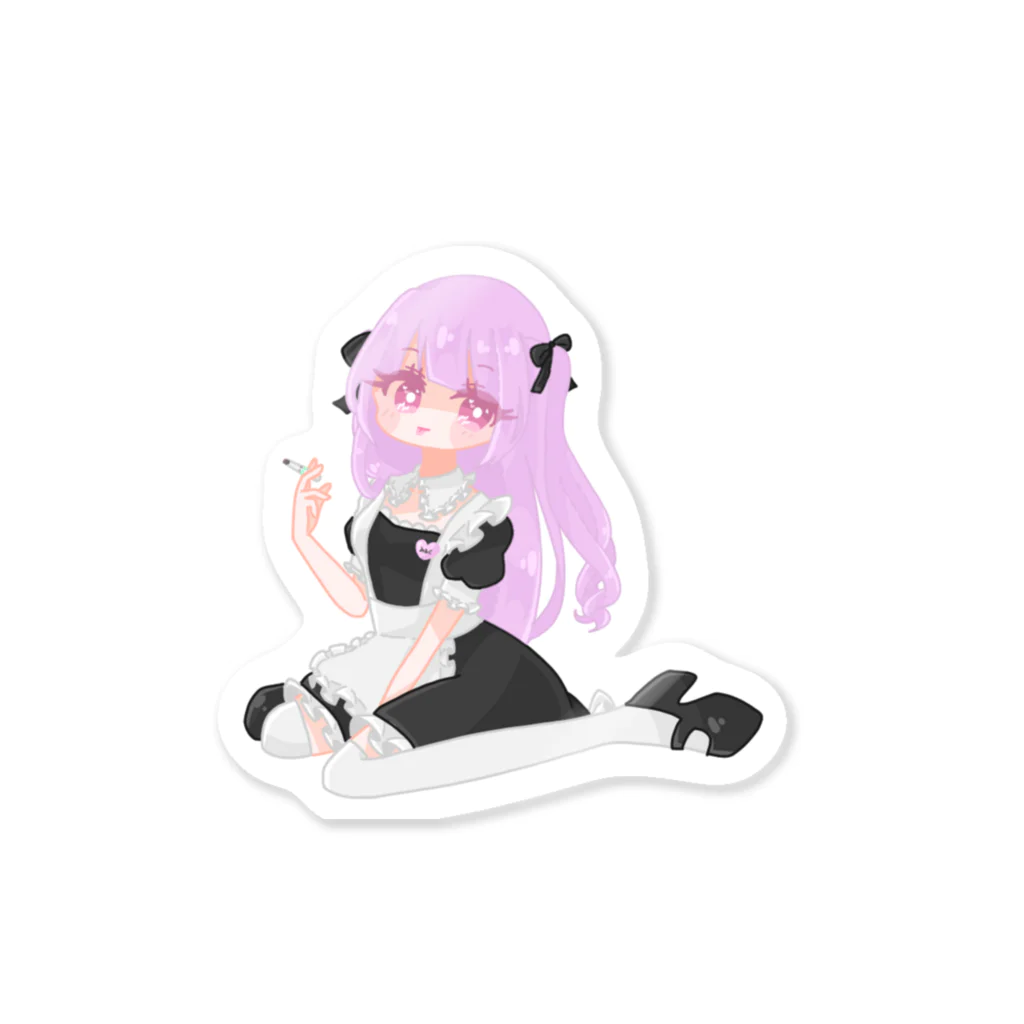 ゆなのめいどちゃん Sticker