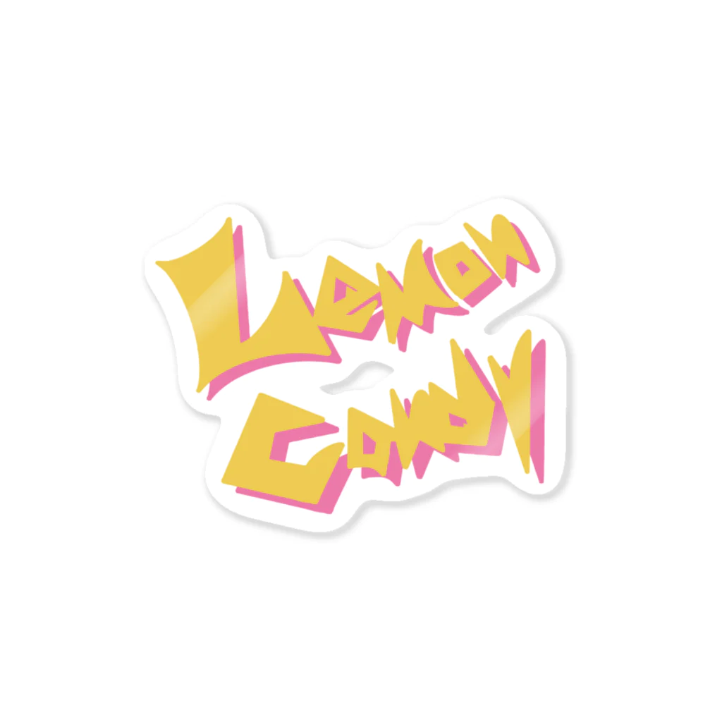 LemonCandyのLemon Candy ロゴグッズAngel　ver. ステッカー