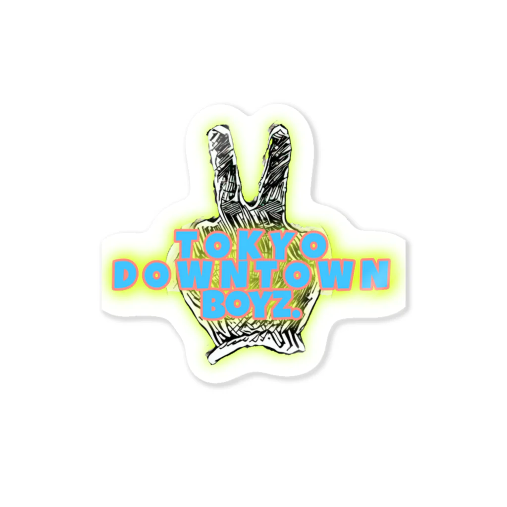 ベンチのTDBoyz. Sticker