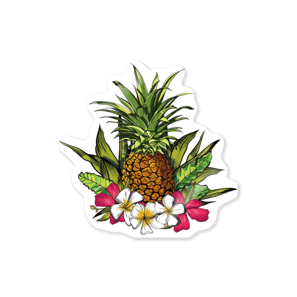 GRAPHICAのtropical01 ステッカー