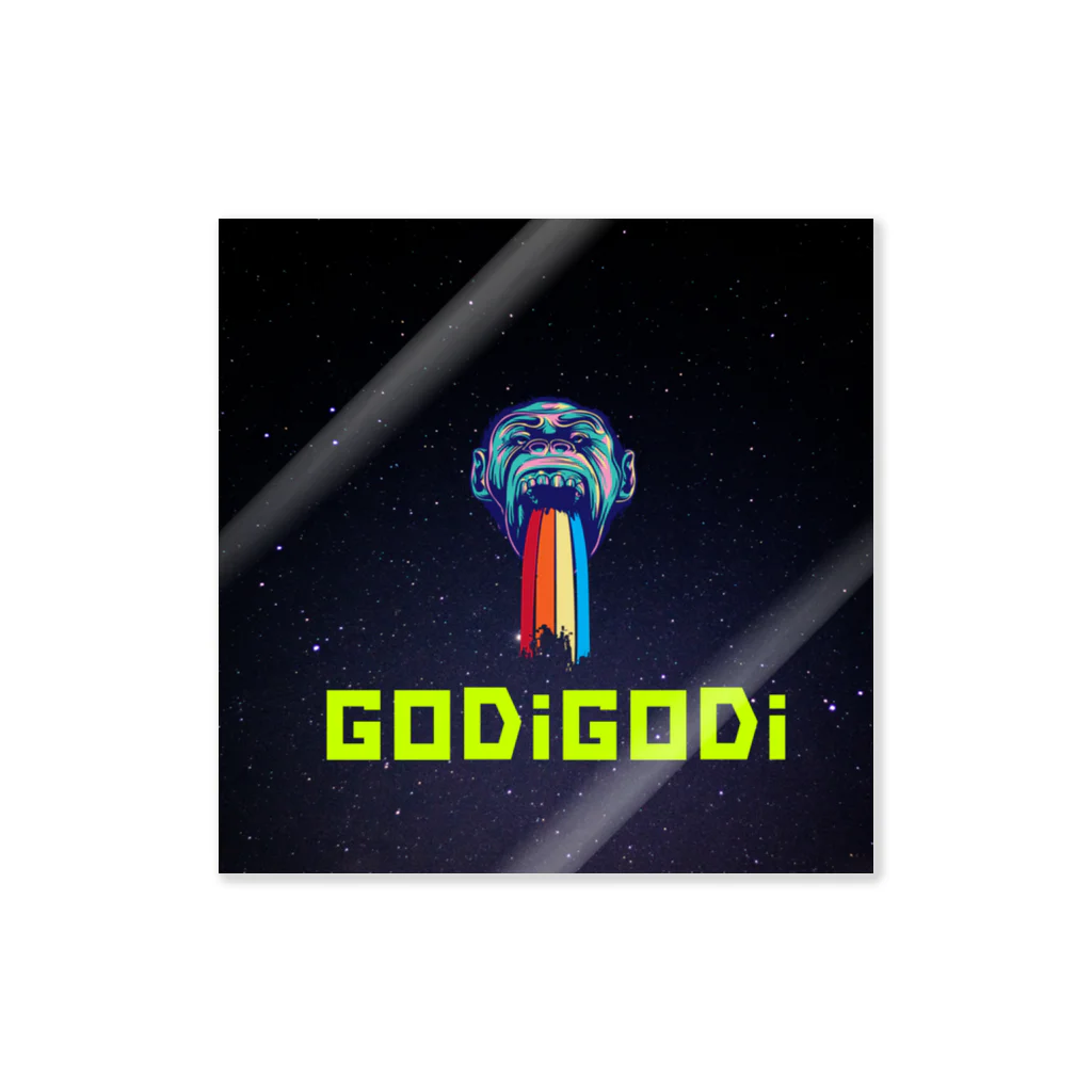 GODiGODiのゴリゴリ Sticker