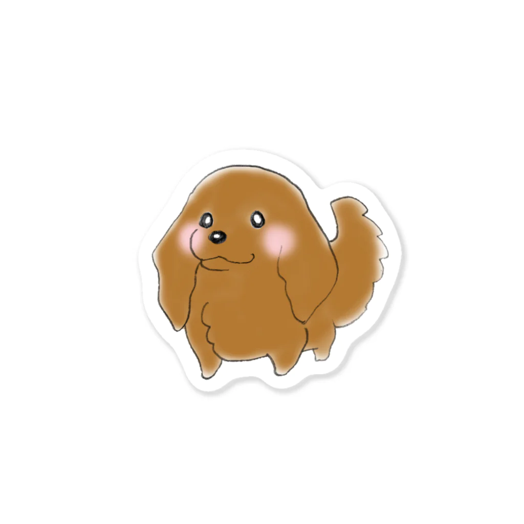 おこめ工場のダックスくん Sticker