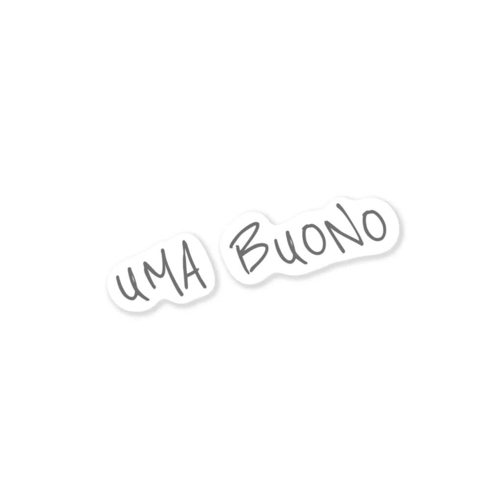 Uma BuonoのUma Buono Sticker